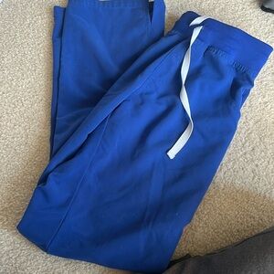 Figs blue scrub pants